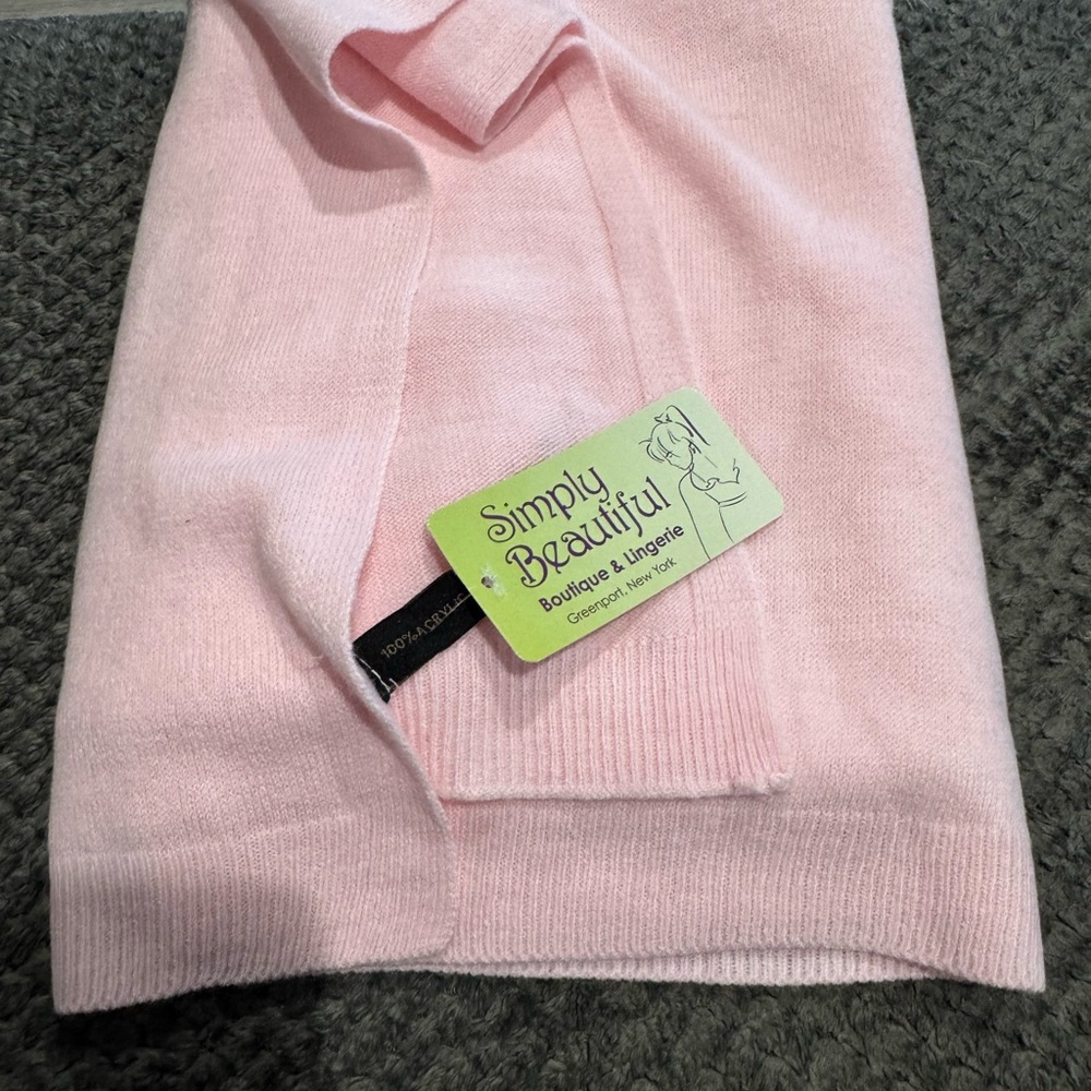 Simply Beautiful Soft Pink Scarf - new with tags